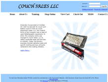 Tablet Screenshot of couchsalesllc.com